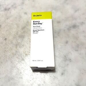 Dr Jart Every Sun Day Fluid SPF 50+ UVA UVB Broad 100ml 3.38oz